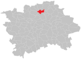Lage von Kobylisy in Prag