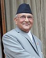 Prime Minister of Nepal, Shri K.P. Sharma Oli, at Hyderabad House, in New Delhi on February 20, 2016 (1).jpg