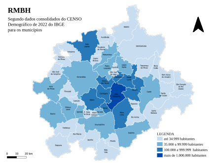 Belo Horizonte vê população cair, enquanto Grande BH ganha mais moradores -  Gerais - Estado de Minas