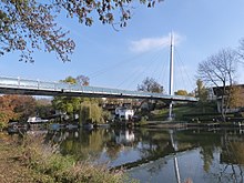 Brücke auf die Rabeninsel