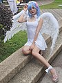 RaiRai as angel costume Rem at PF30 20190518i.jpg