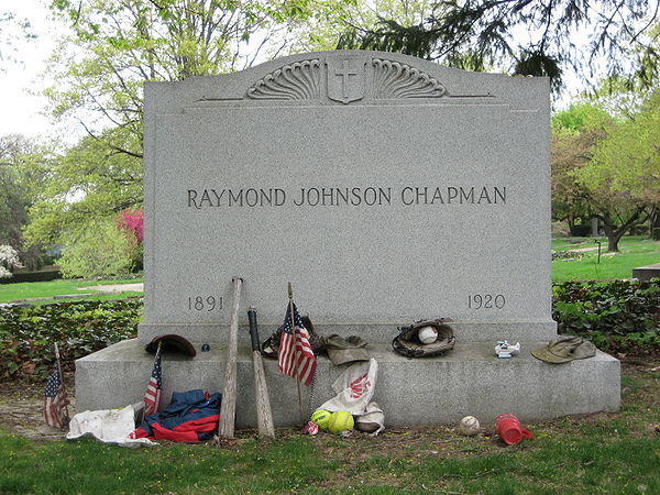 Ray Chapman's grave