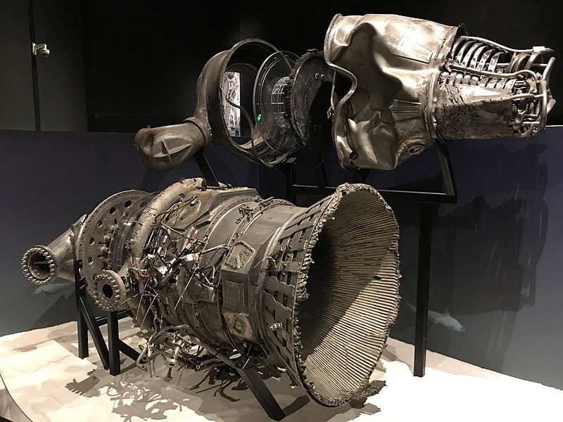 File:Recovered F-1 Engine parts .jpg