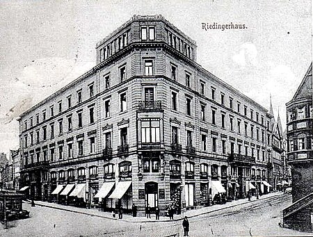Riedingerhaus Augsburg 1900