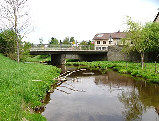 Rinchnacher Ohe River in Germany