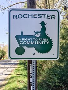 Rochester, Massachusetts adopted a Right to Farm law in 2012 Rochester is a Right to farm community.jpg