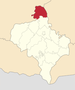 Location of Rohatinas rajons