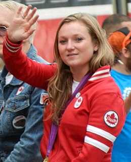 Rosie MacLennan Canadian trampolinist