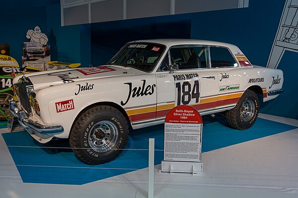 1981 Dakar competitor Rolls-Royce Corniche.