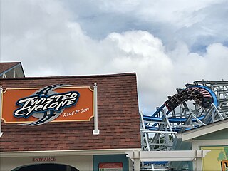 <span class="mw-page-title-main">Twisted Cyclone</span> Steel roller coaster in Georgia