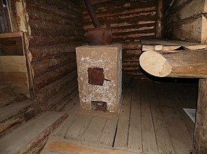 Intérieur d'une maison de Sybirak