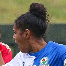 Saffron Jordan Blackburn Rovers Women's captain on 10 10 2021-119 (511) (sq cropped).jpg