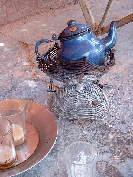 Sahelian tea set