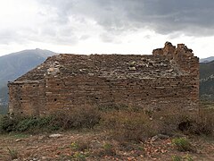 Costat nord de l'església.