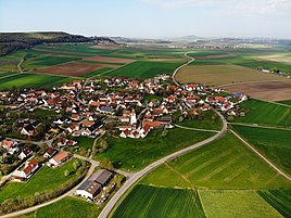 Sammenheim, aerial photo (2020)