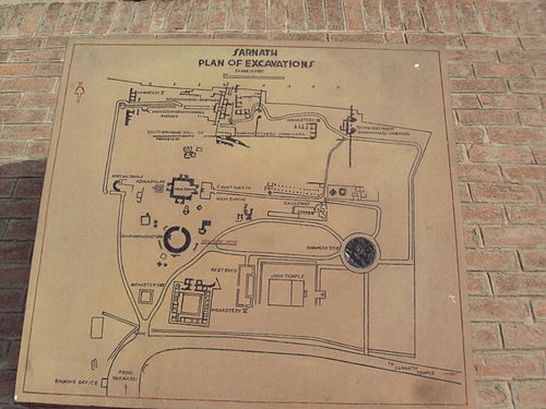 Planimetria arkeologjike e Stupës Dhamek