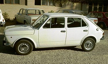 SEAT 127 four-door, side view Seat 127 four door Ribadasella UK.jpg