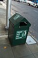 这个西雅图垃圾箱有四种语言：中文、英文、西班牙文、他加祿語