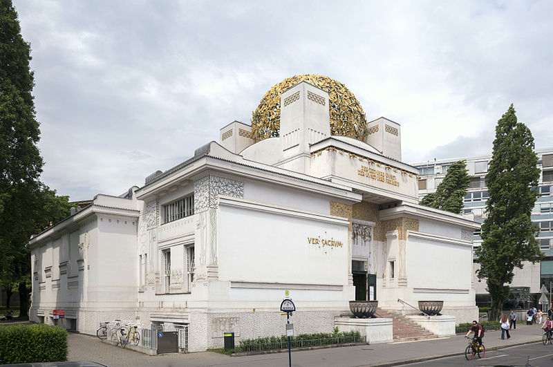 Die Secession Wien: Thomas Ledl, CC BY-SA 3.0 AT, via Wikimedia Commons
