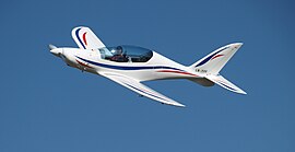 A Shark.Aero Shark UL plane similar to the one flown by Zara Rutherford. Shark ULL.jpg