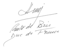 Signature Comte de Paris Duc de France.png