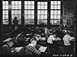 Thumbnail for File:Sixth grade class in current events in the Lititz Borough Public School. 8d10110v.jpg