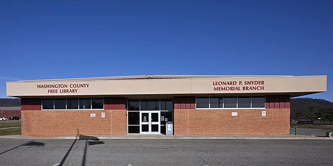 Snyder Memorial Branch Library, Clear Spring, MD