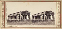 Sommer, Giorgio (1834-1914) - n. 0283 - Tempio di Nettuno - Pesto (Napoli) (dated 1868) 1.jpg