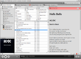 Capture d'écran de Songbird 1.0.0 sous Windows