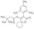 Deutsch: Struktur von Spiromesifen English: Structure of Spiromesifen