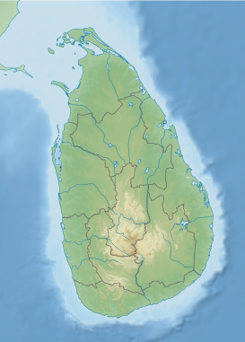 Sigiriya ubicada en Sri Lanka