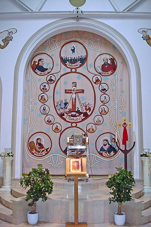 Interior of St. Stephen Church, Gütersloh.