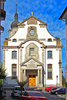 Katholische St. Nikolaus-Kirche, erbaut 1794–1798