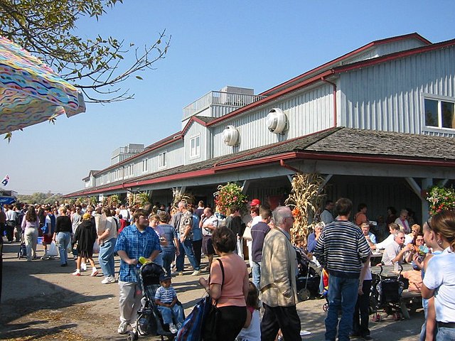 The St. Jacobs Market is a major tourist attraction