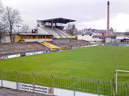 Stadion Gruene Au in Hof