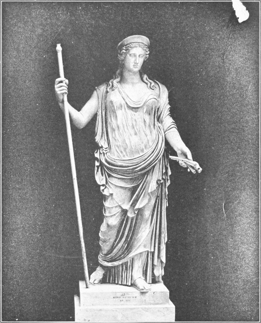 Sculpture of Ceres