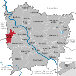 Stauchitz – Mappa