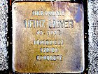 Stolperstein Heinz Meyer