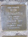 Stolperstein für Rosa Rosengarten