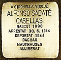 Stolperstein für Anfonso Sabaté Casellas (Gironella).jpg