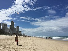 Surfers Paradise, Queensland. Surfers Paradise beach, Queensland 02.JPG