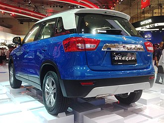 Rear view (pre-facelift) Suzuki Vitara Brezza at GIIAS 2016 (rear view) 1.jpg