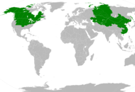 Symphyotrichum ciliatum native distribution map