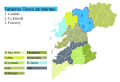 Mapa de la comarca de Tabeirós - Tierra de Montes