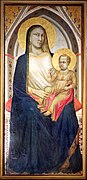 Taddeo Gaddi (attr.), Madonna in trono col Bambino
