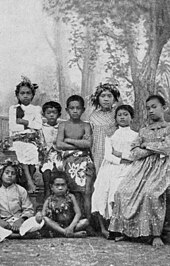 Tahitian children, c. 1906