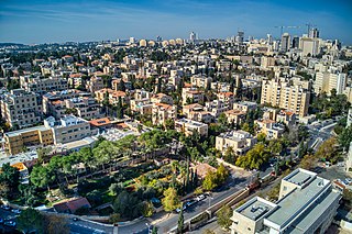 <span class="mw-page-title-main">Talbiya</span> Neighborhood of Jerusalem in Jerusalem District, Israel