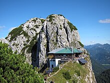 [1] eine Unterkunft in den Alpen