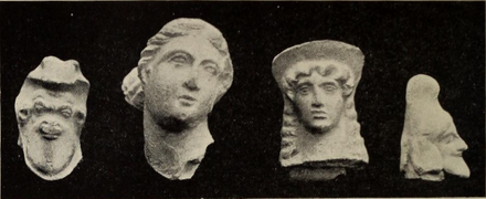 Terracotta-Fragmente aus Gat und Marescha