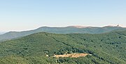 Thumbnail for File:The Buzludzha seen from Eagle's Nest Peak 2.jpg